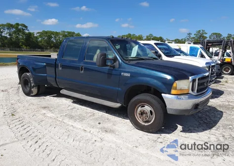 1999 Ford F350 Super Duty from USA, damaged, VIN 1FTWW33F3XEA72270